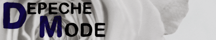 Depeche Mode: The Best Of, Volume 1 - MySpace banner